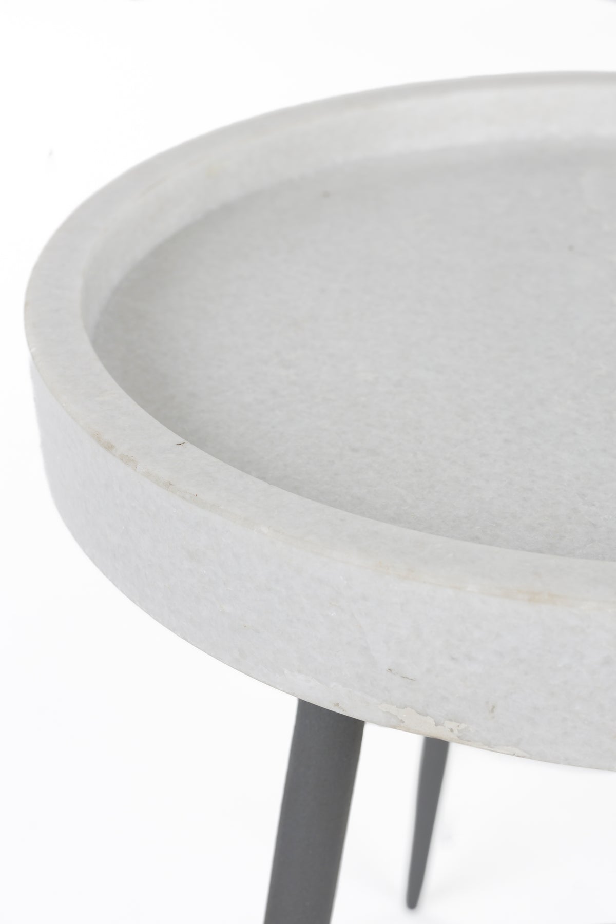 Bijzettafel Karrara Wit