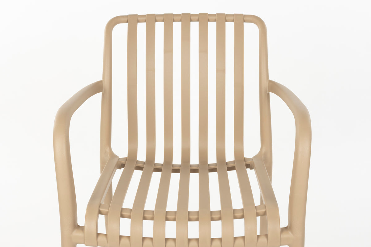 Tuinstoel Amae Beige (Set van 4)