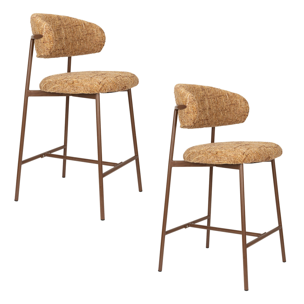 Barstoel Claes Oker (Set van 2)