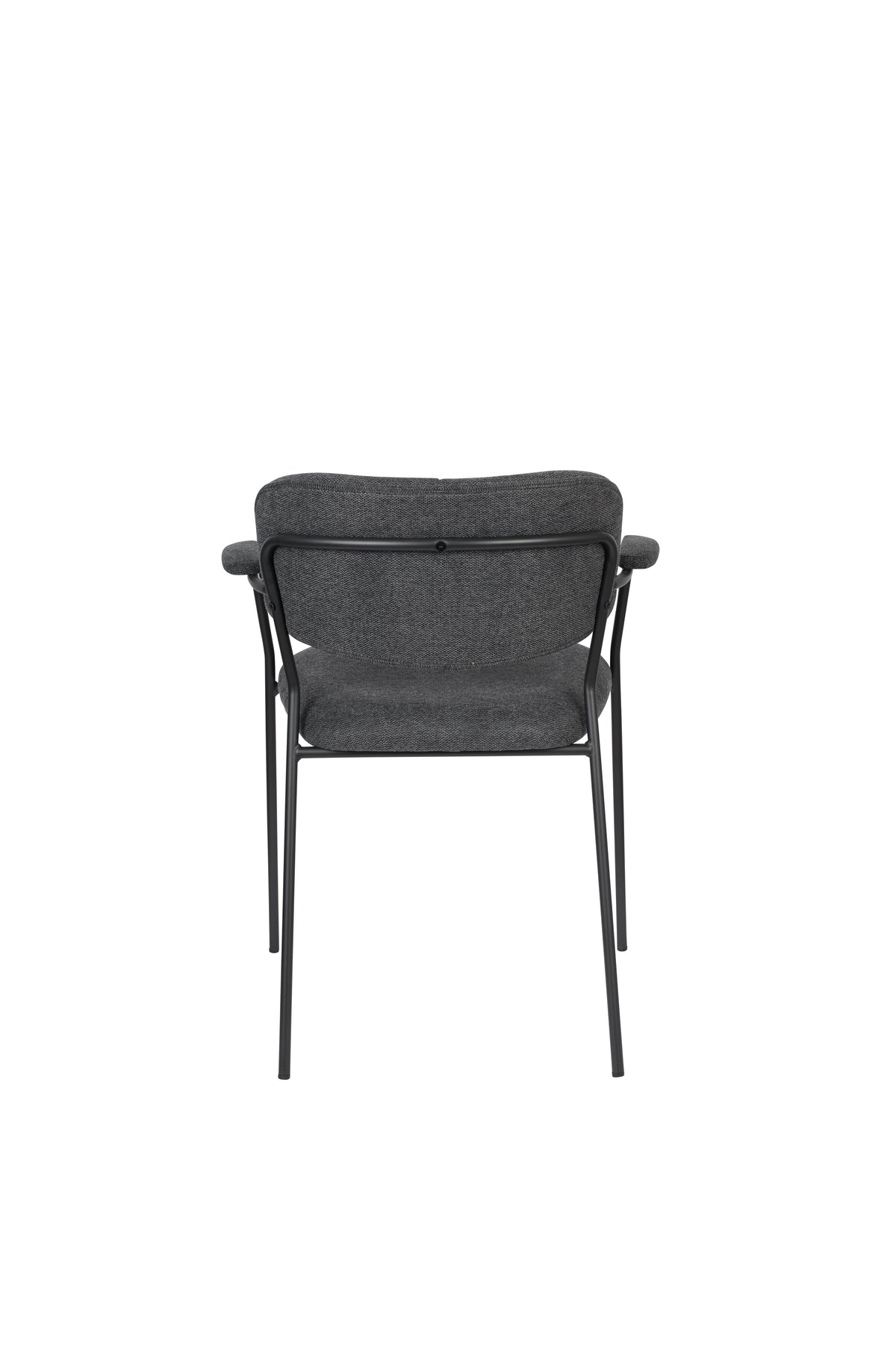 Fauteuil Jolien Zwart/ Donkergrijs
