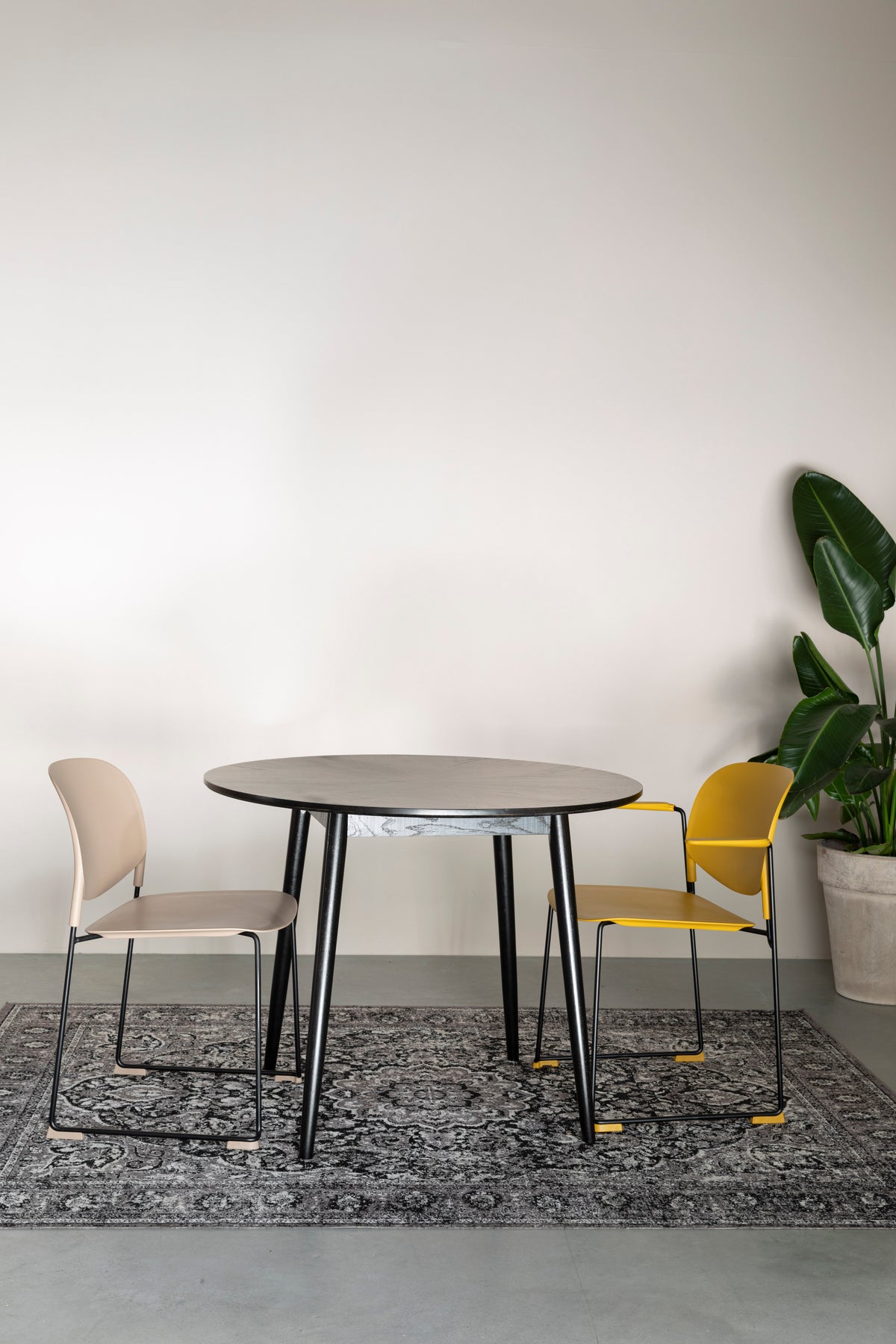 Tafel Fabio 100' Zwart