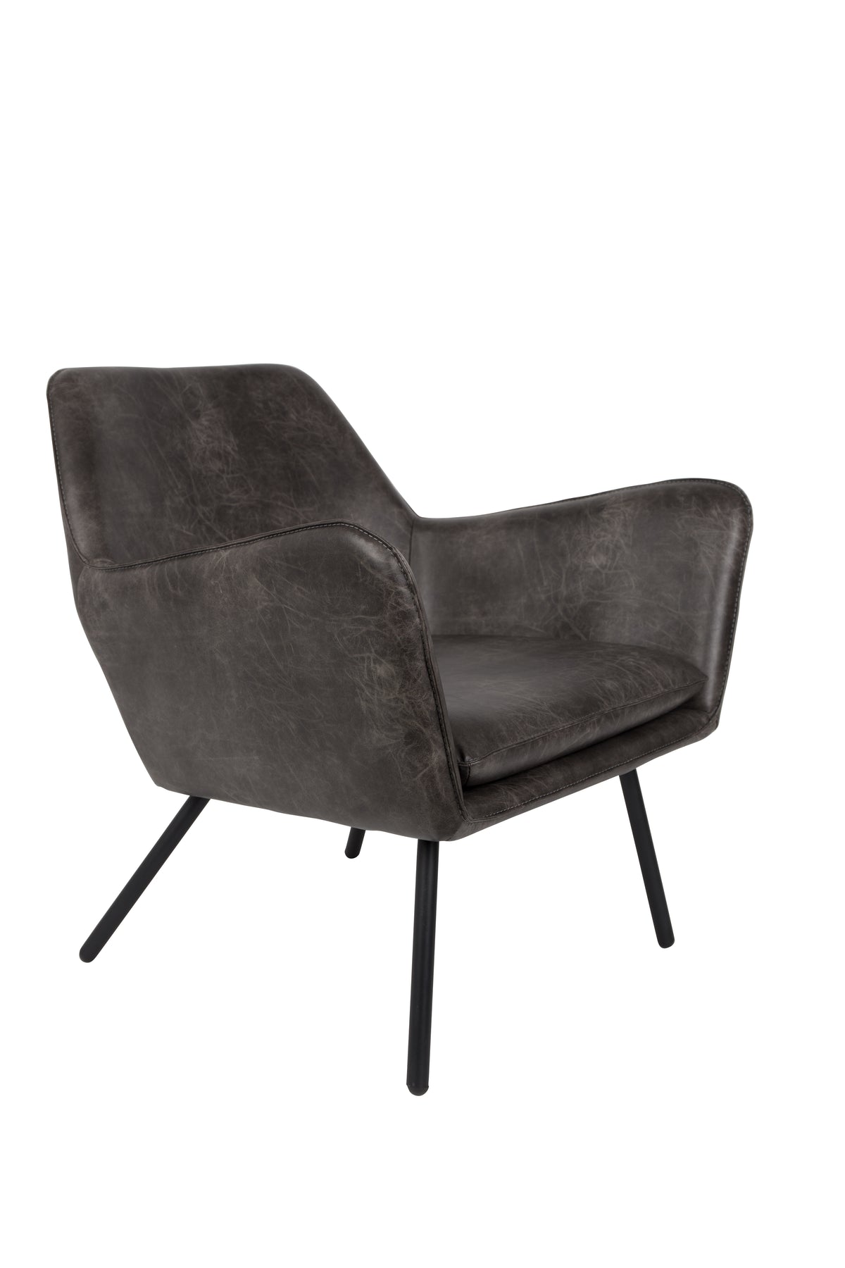Fauteuil Bon Donkergrijs