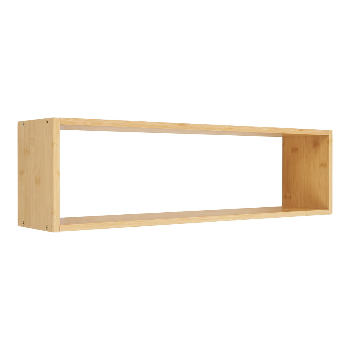 Ember Wandplank - bamboe, naturel 70x15x19,5 cm
