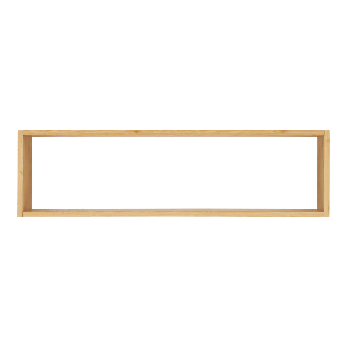 Ember Wandplank - bamboe, naturel 70x15x19,5 cm