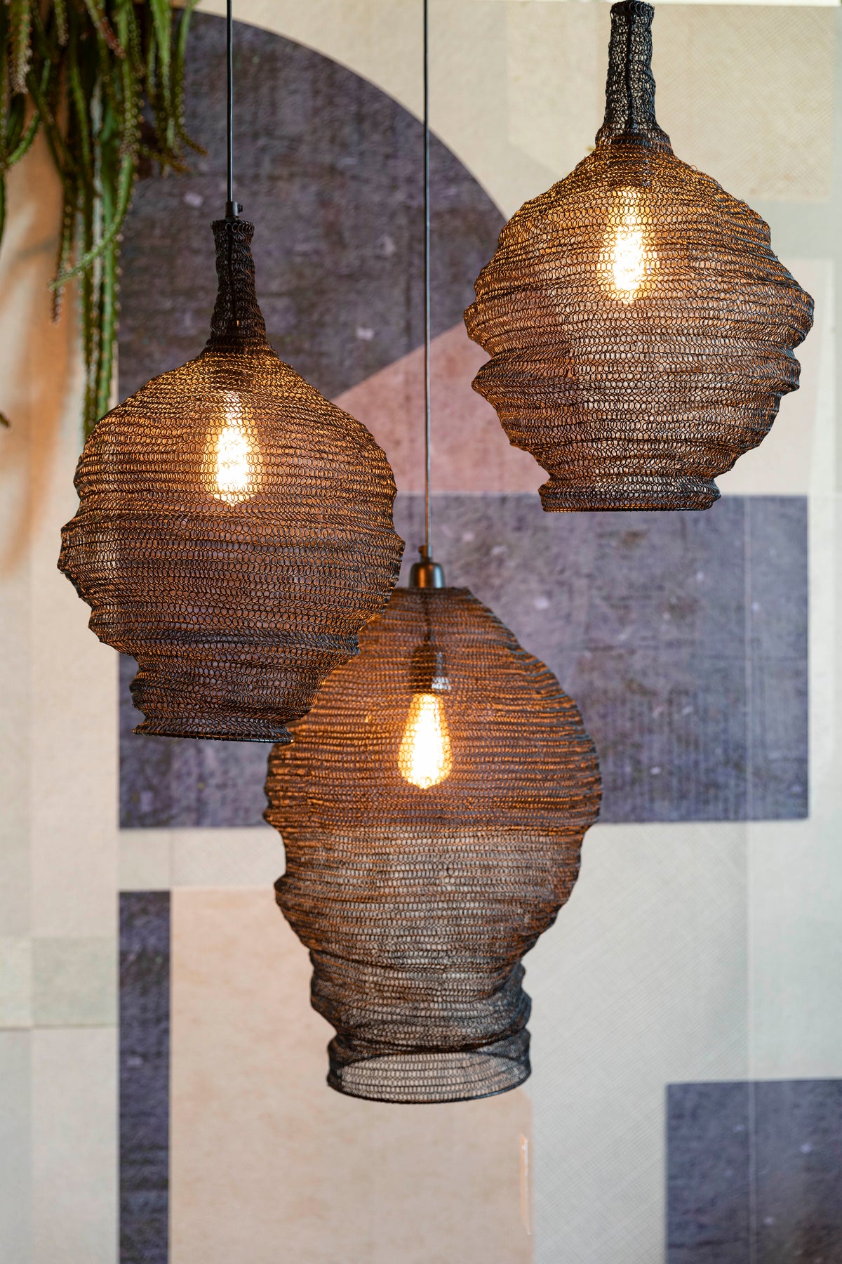 Hanglamp Lena M Zwart