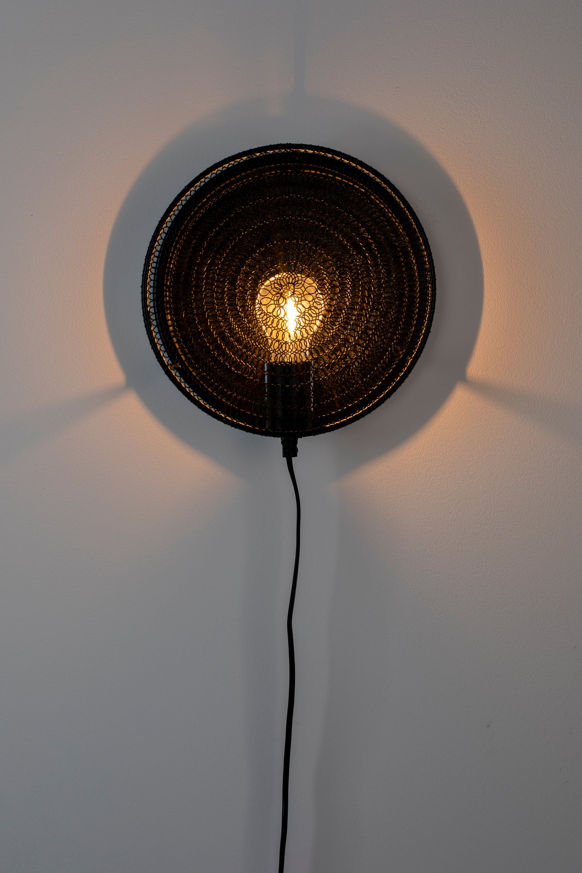 Wandlamp Lea Zwart