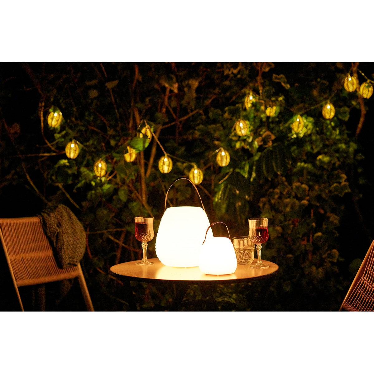 Derry LED-lamp - oplaadbaar, wit