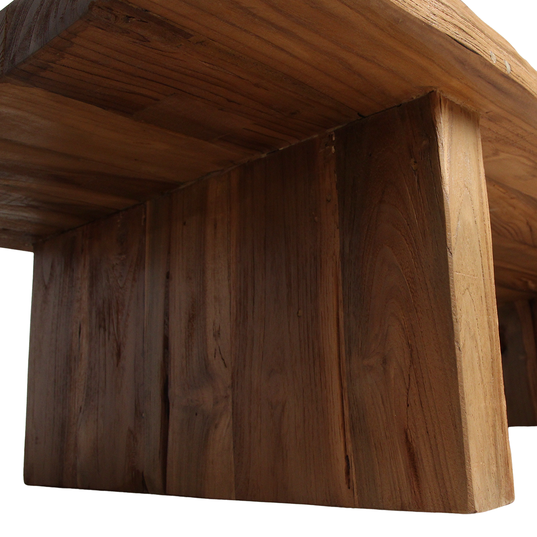 Teakhouten salontafel - 140x60x30 cm