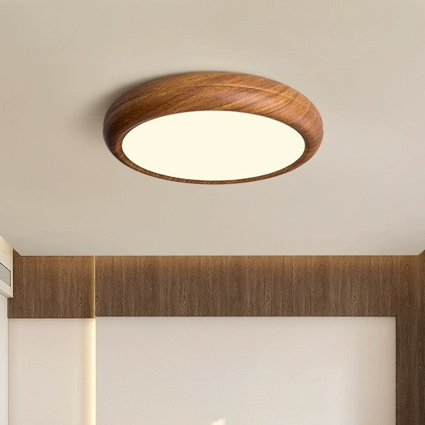 Claroo™ Solis Walnoot Plafondlamp