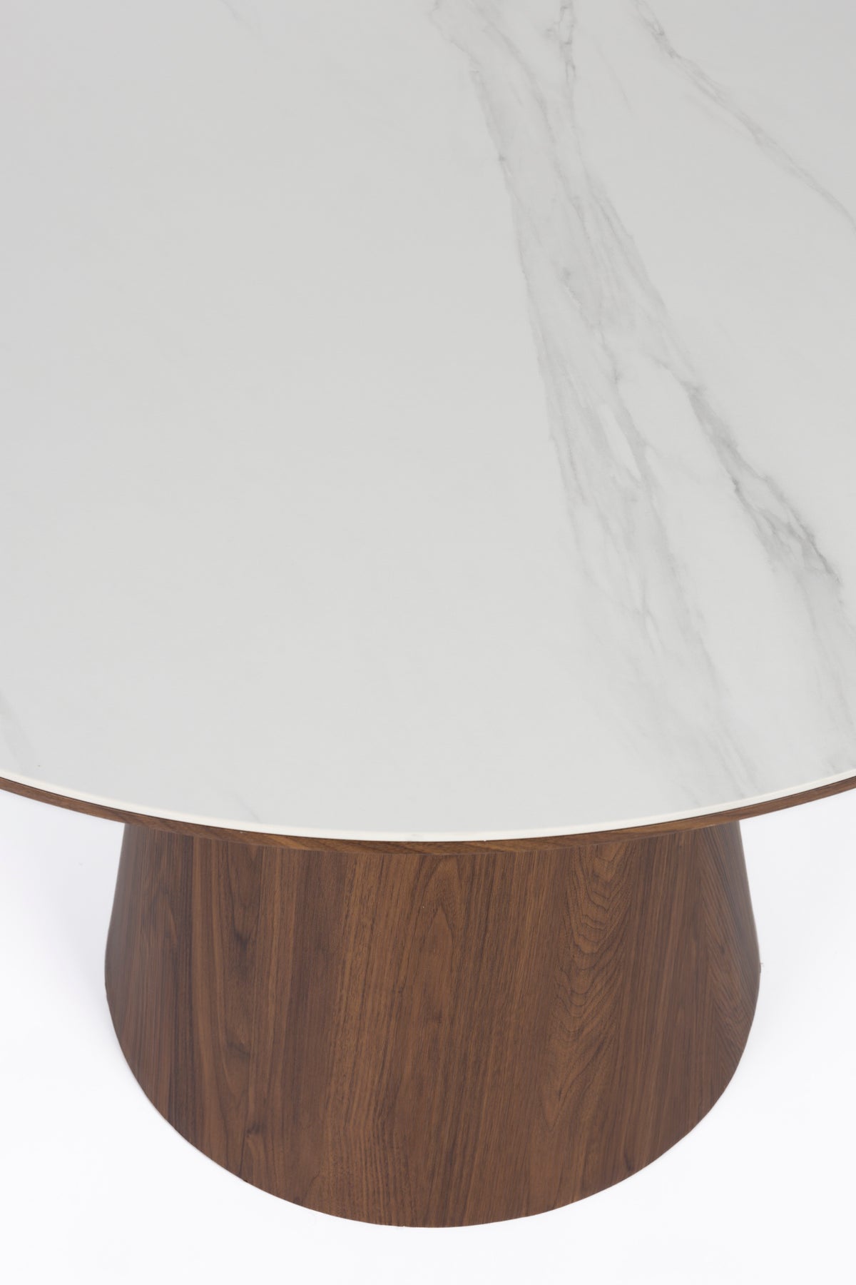 Eettafel Almira  Rond  Walnoot