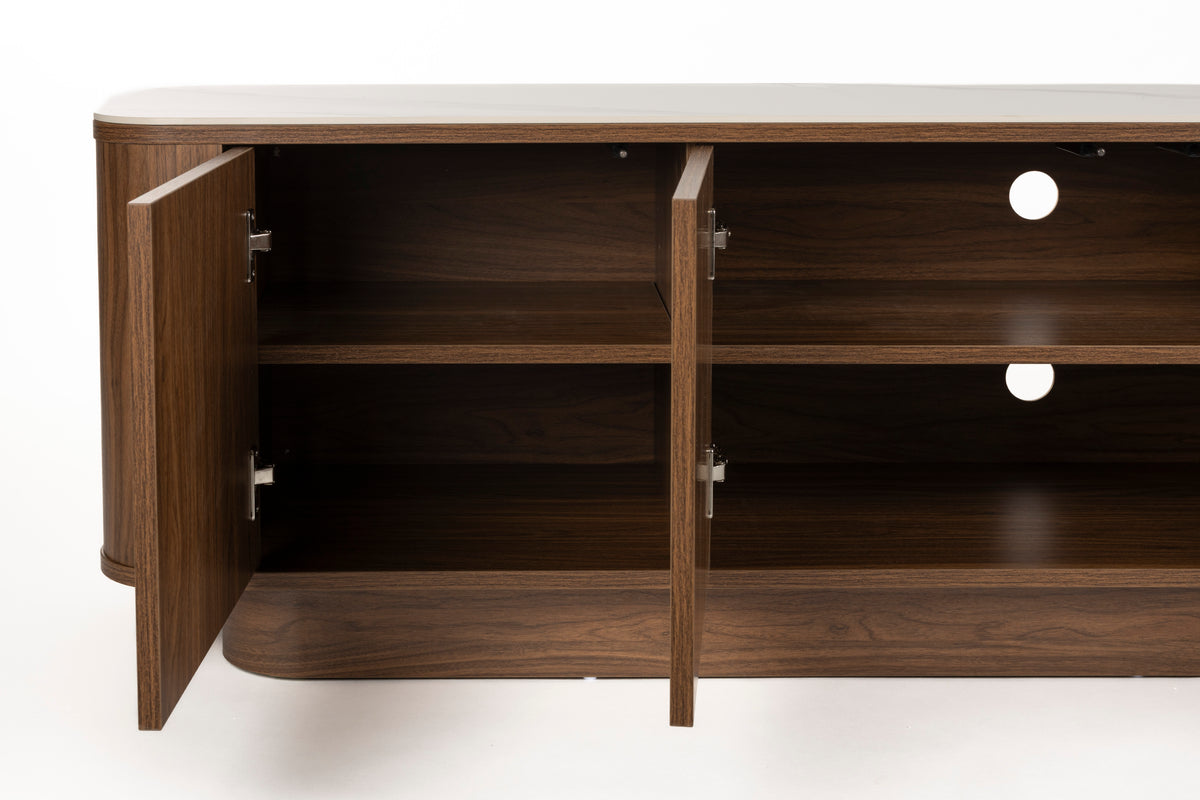 Dressoir Laag Almira  Walnoot