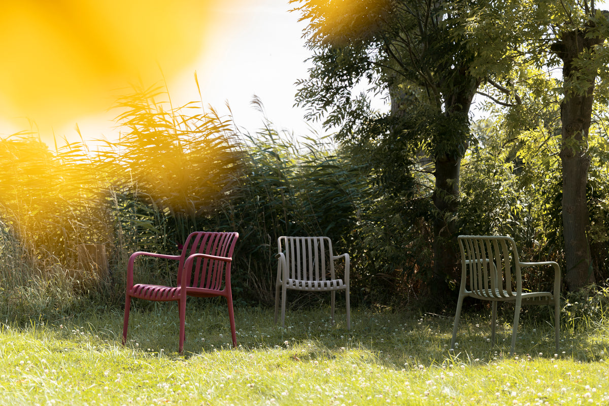 Tuinstoel Amae  Beige (Set van 4)