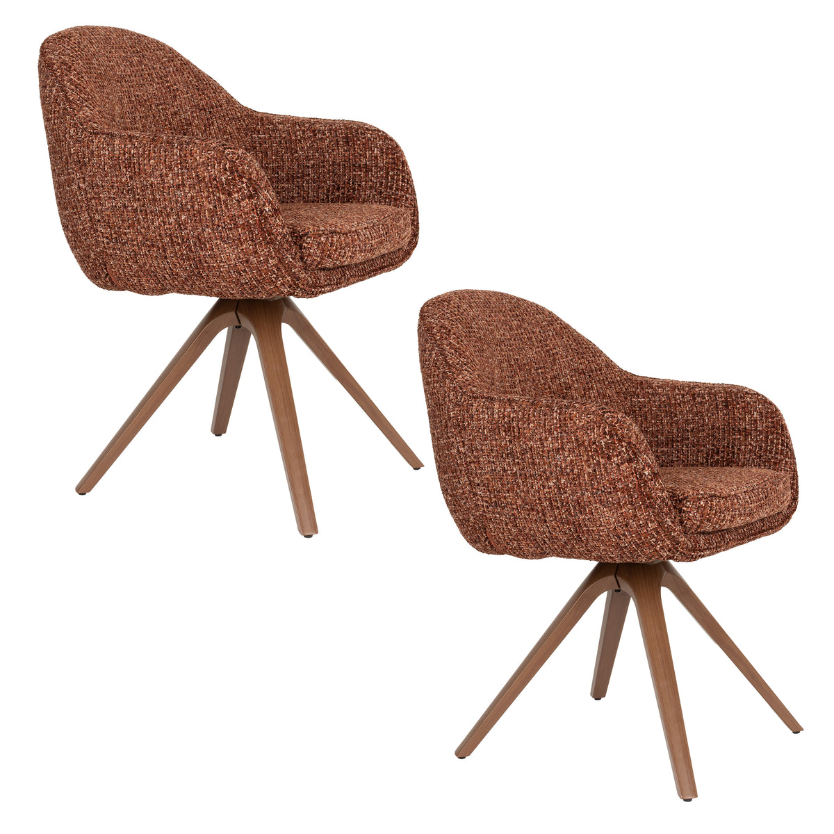 Armstoel  Batoul Terracotta