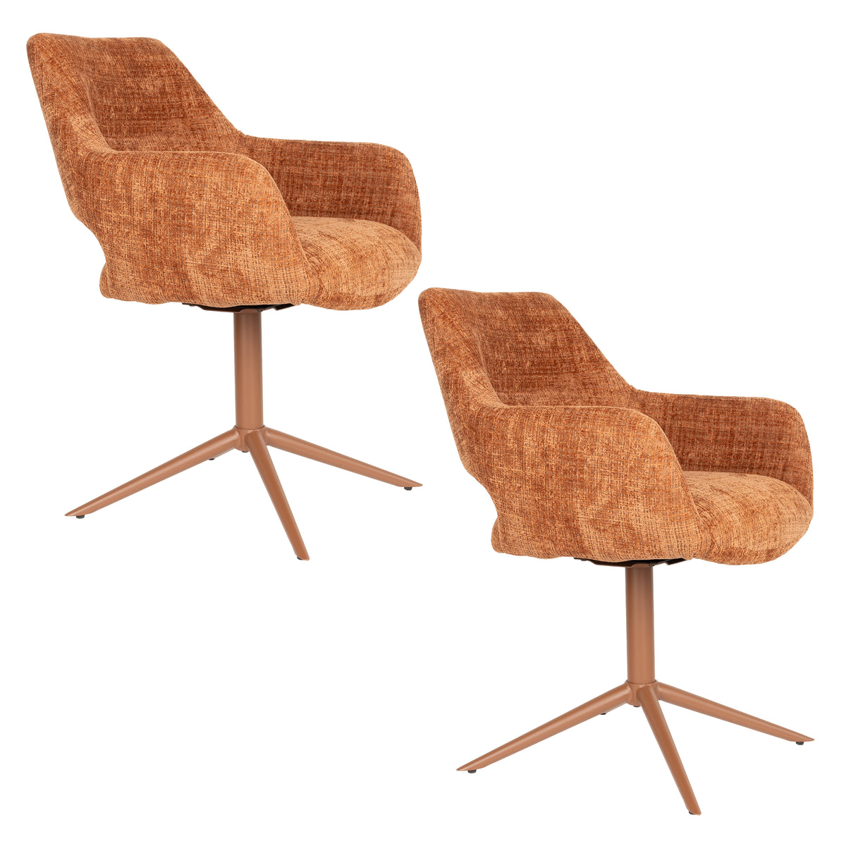Armstoel Merel  Terracotta