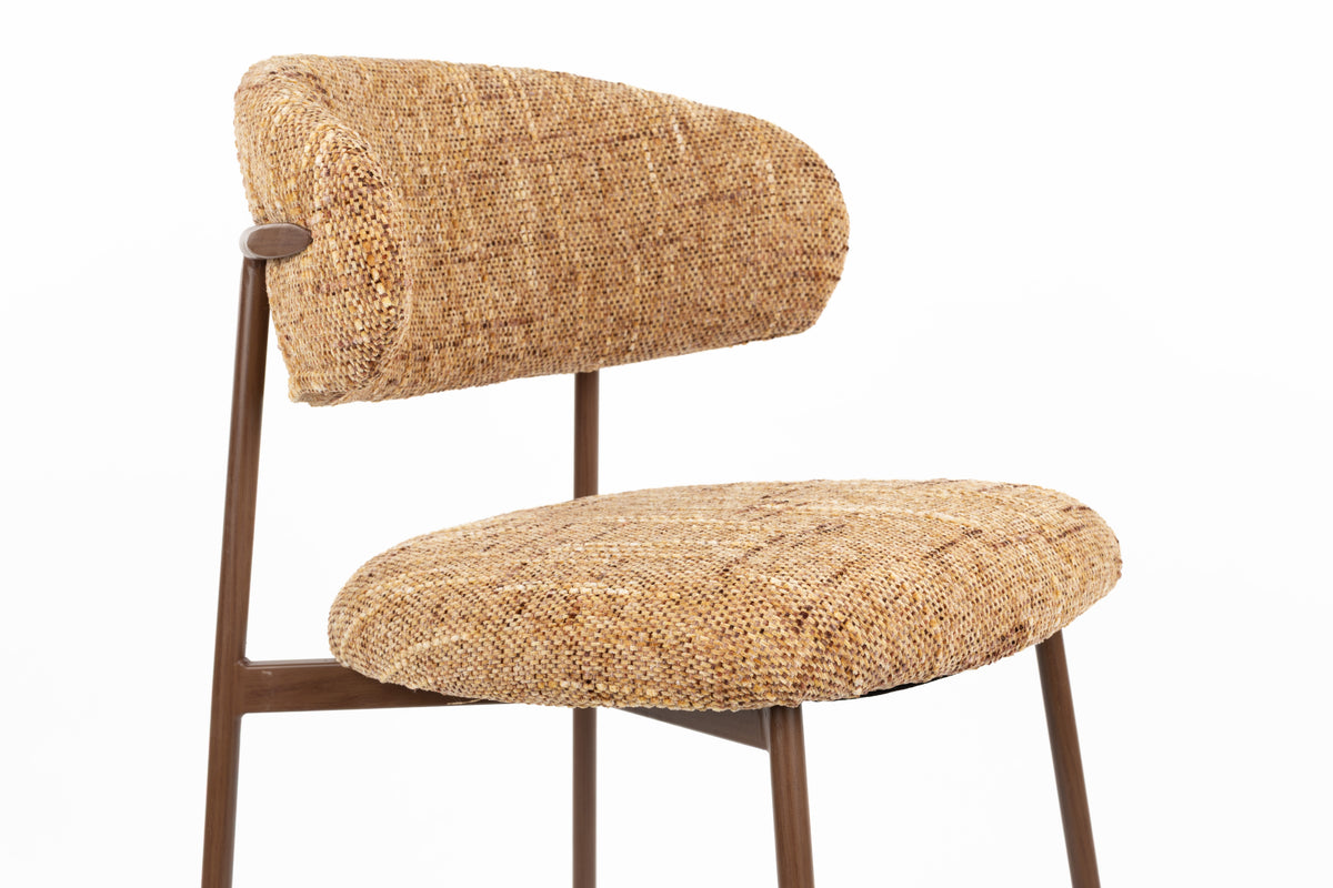 Barstoel Claes  Oker (Set van 2)