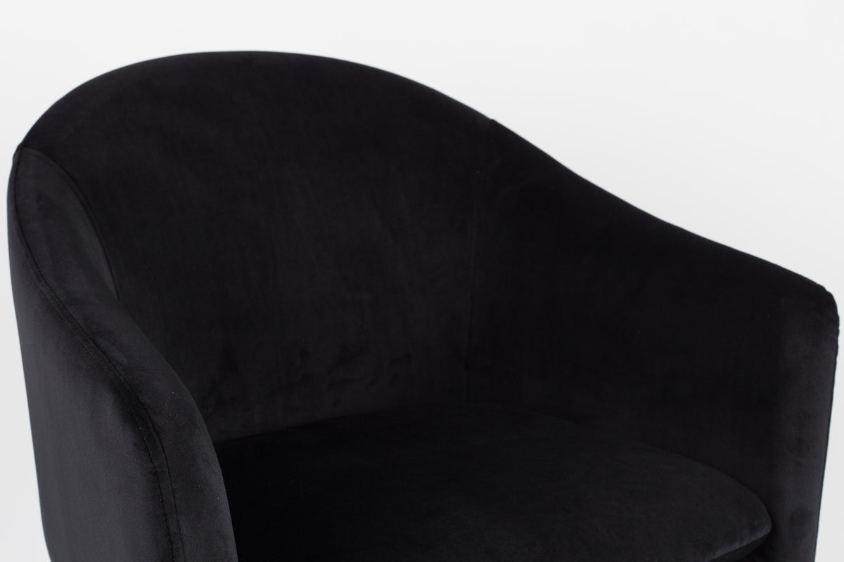 Fauteuil Catelyn  Zwart