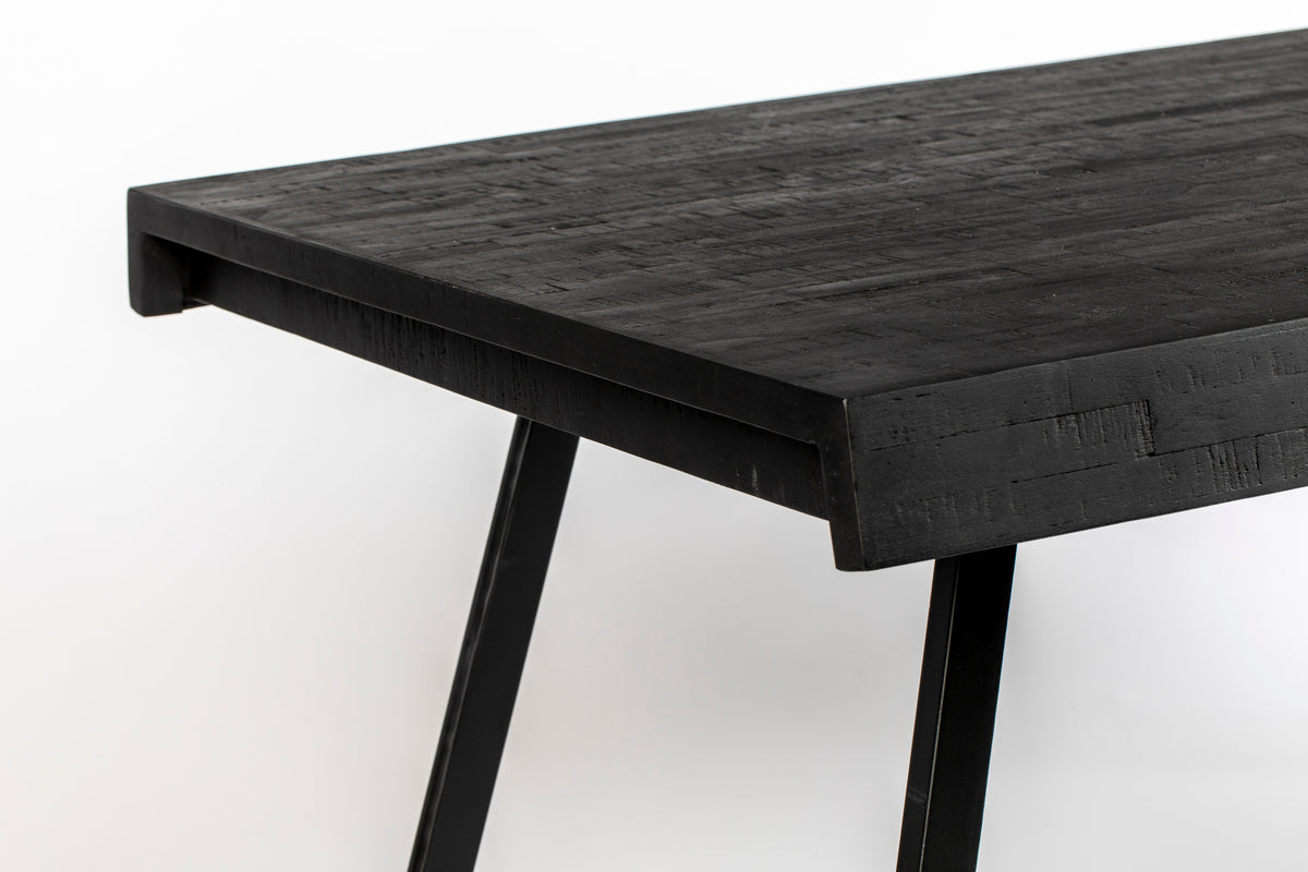 Tafel Suri 220x100  Zwart