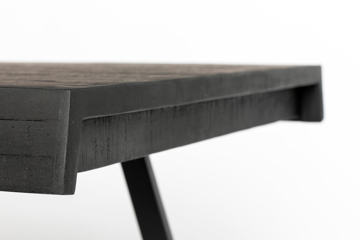 Tafel Suri 220x100  Zwart