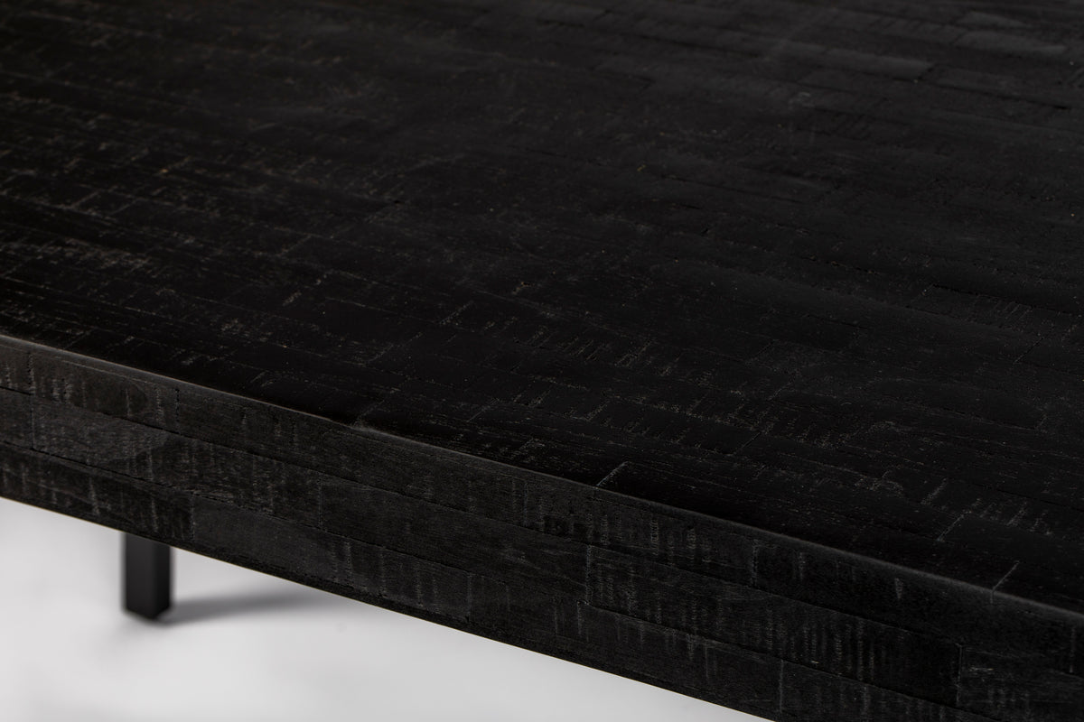 Tafel Suri 220x100  Zwart