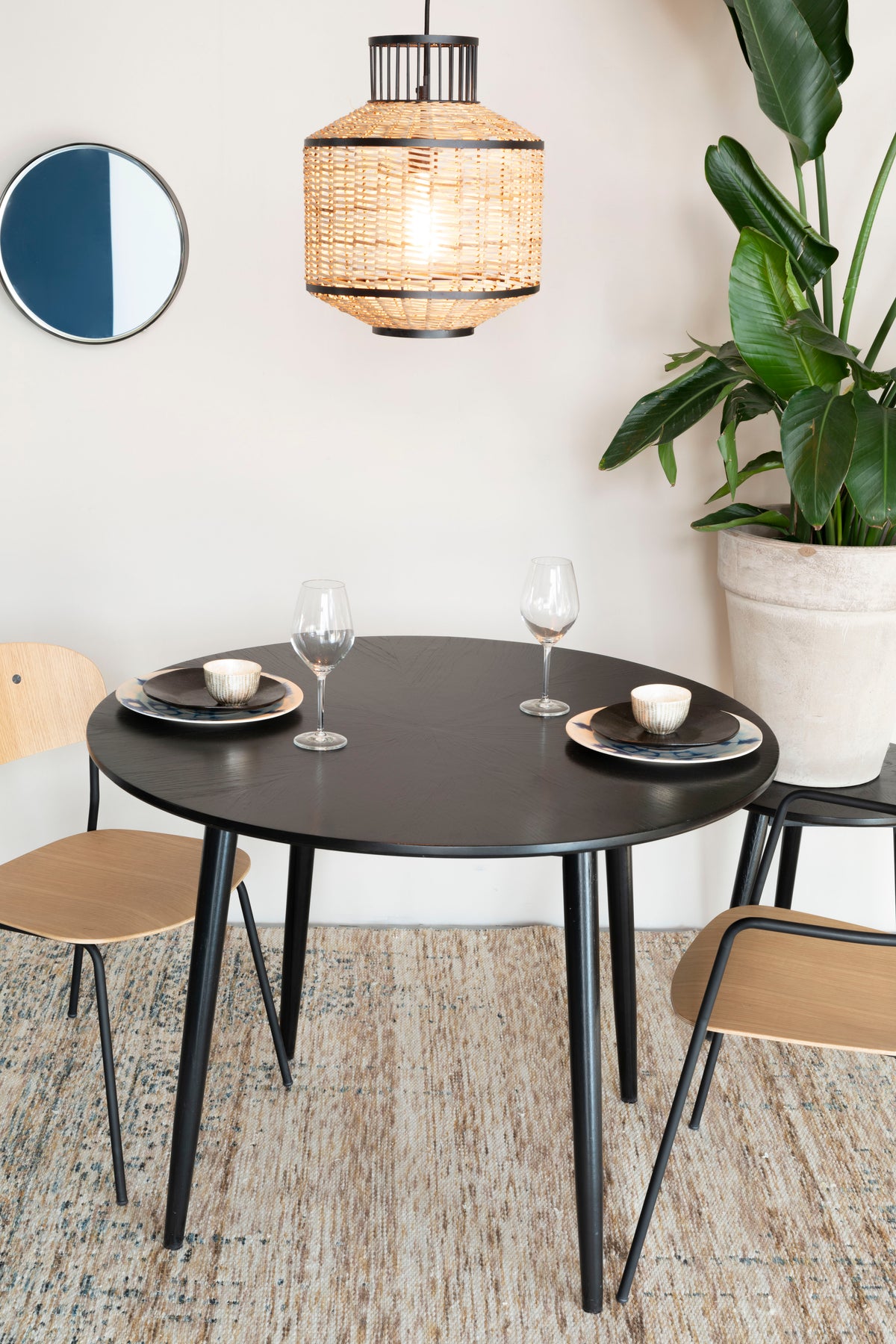 Tafel Fabio 100'  Zwart