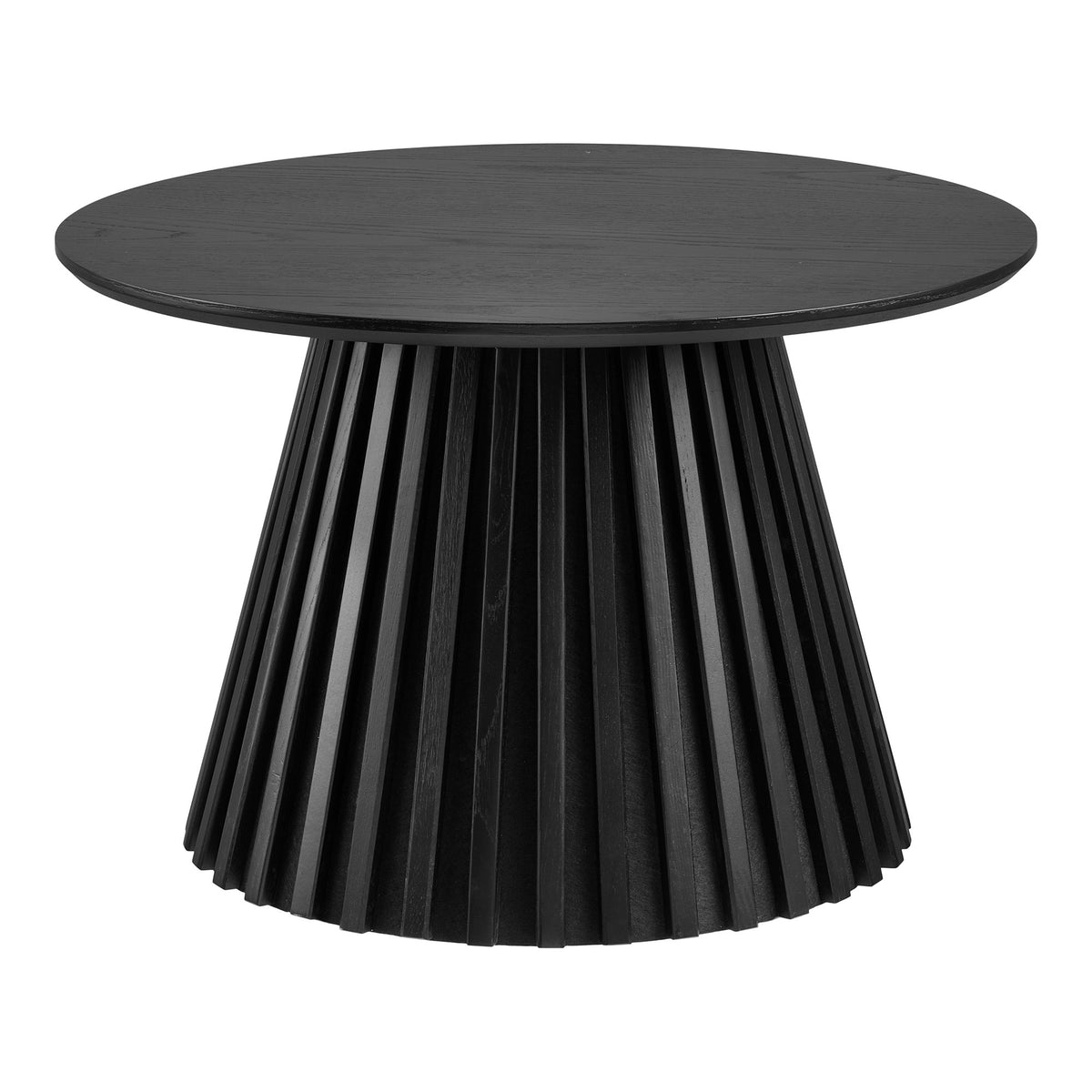 Osaka Salontafel - eikenfineer, zwart ø70x45 cm