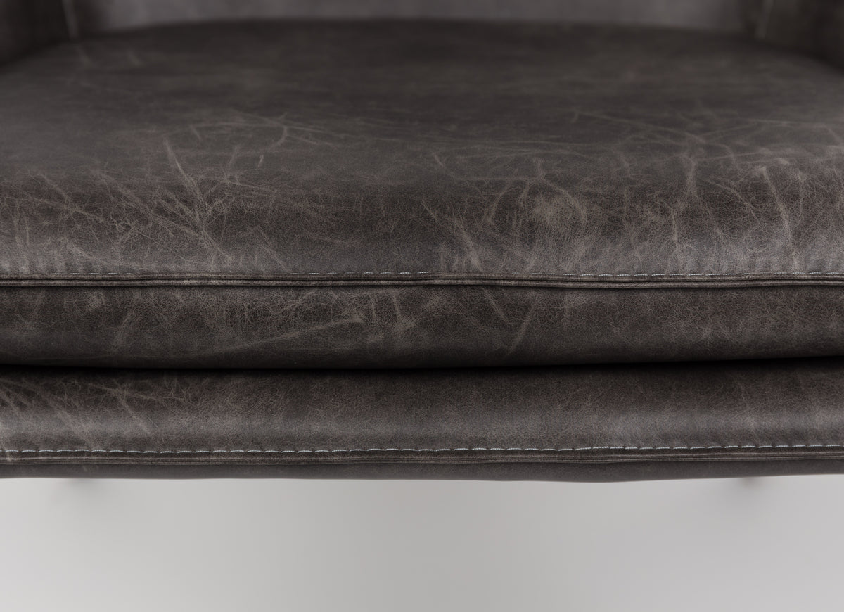 Fauteuil Bon  Donkergrijs