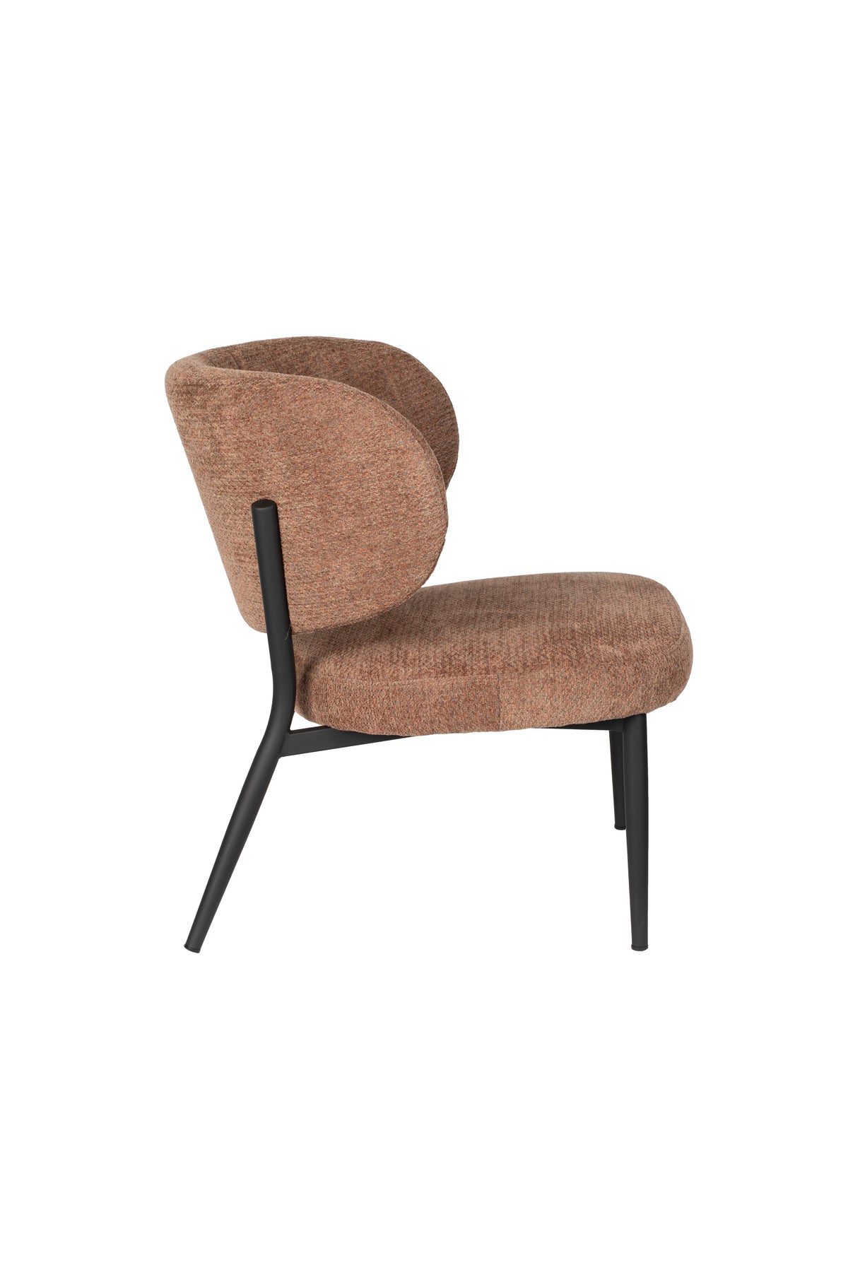 Fauteuil Sanne  Oranje  Grijs