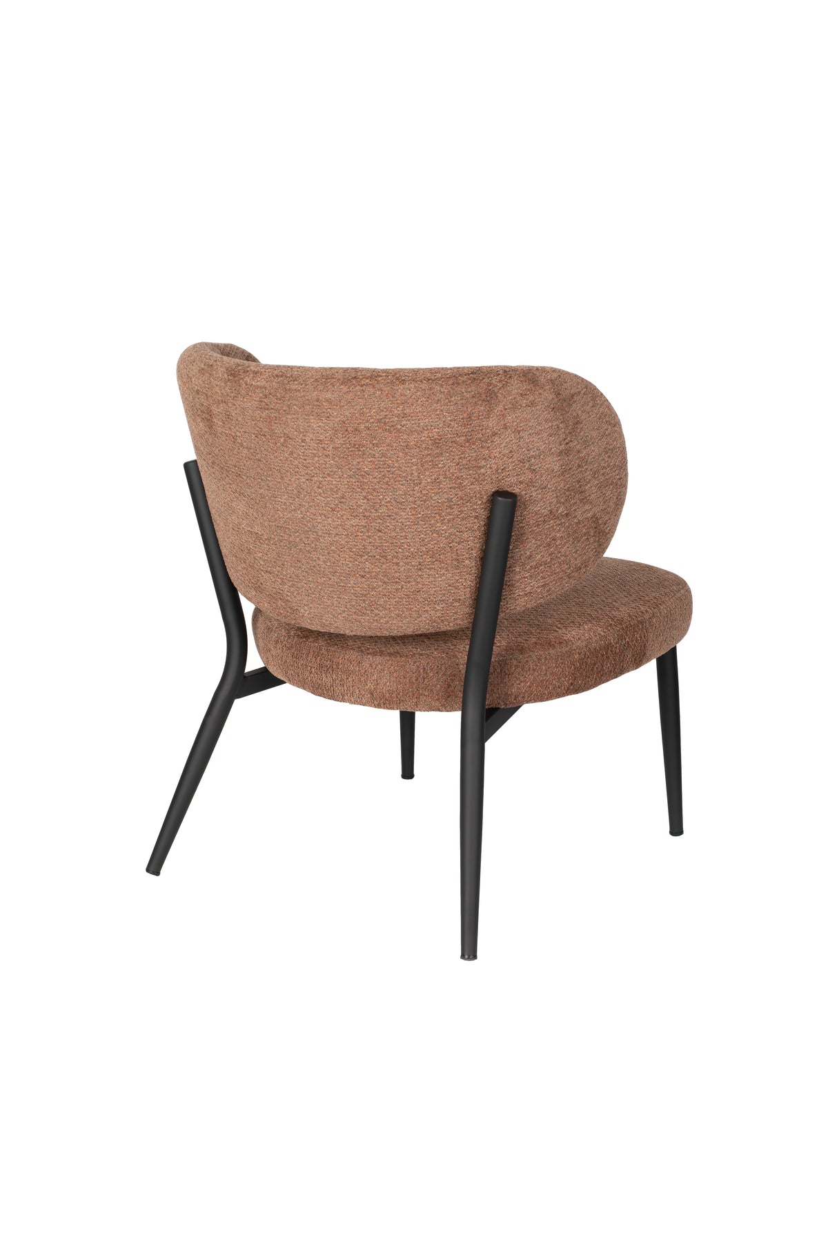 Fauteuil Sanne  Oranje  Grijs
