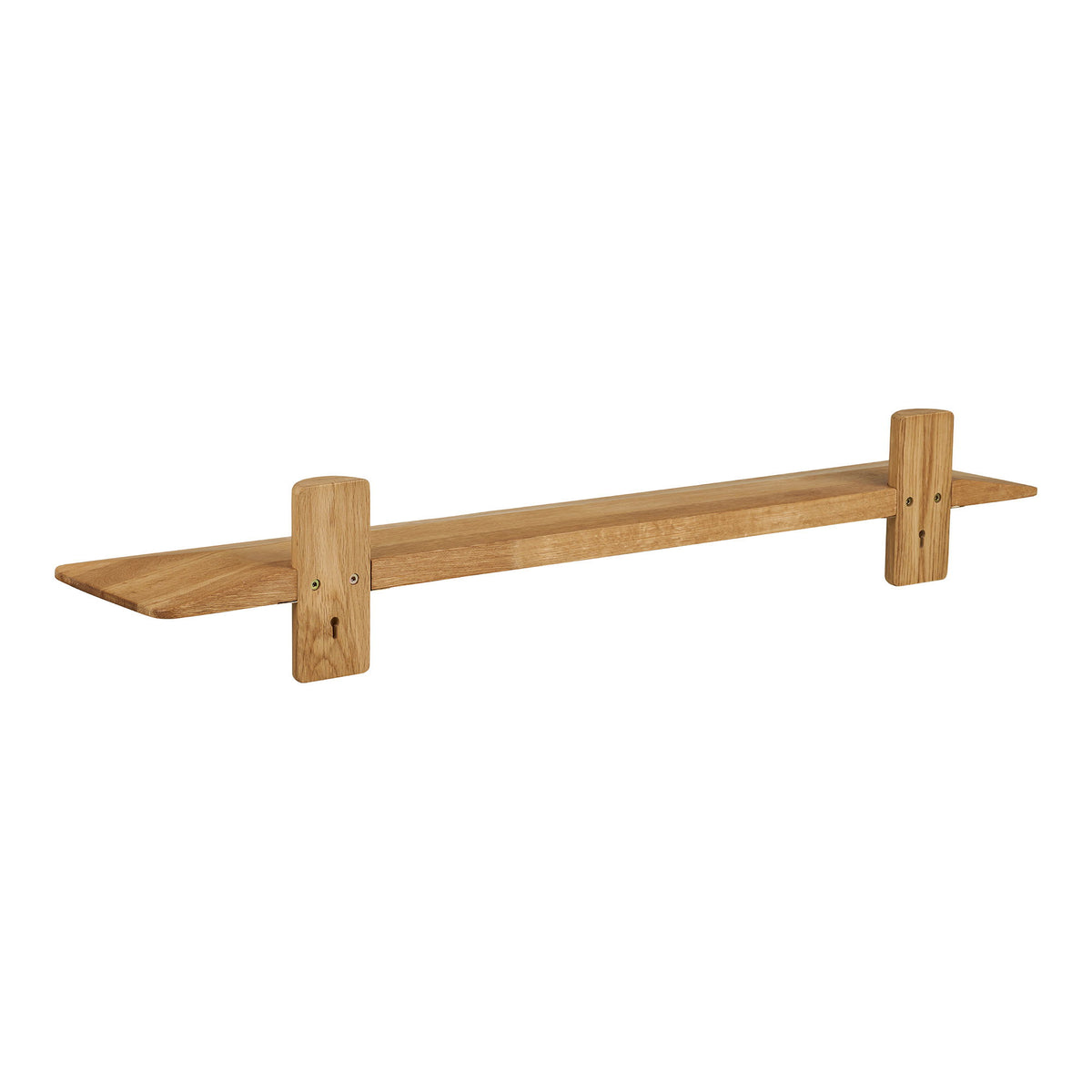 Calcata Wandplank - eiken 110x22x18,5 cm
