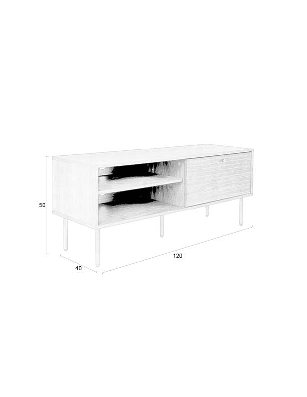 Dressoir Stripes  Laag