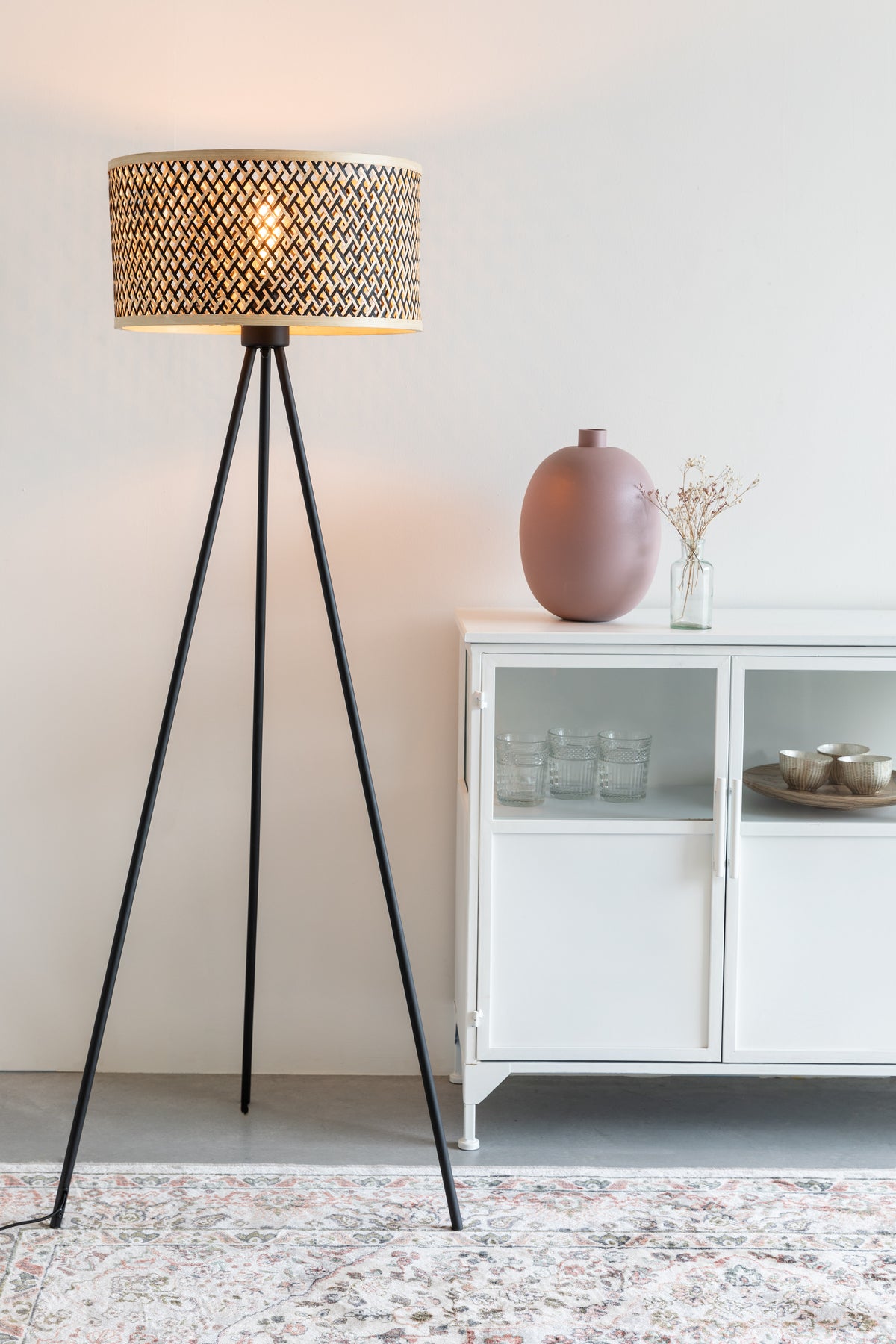 Vloerlamp Isla Bamboo