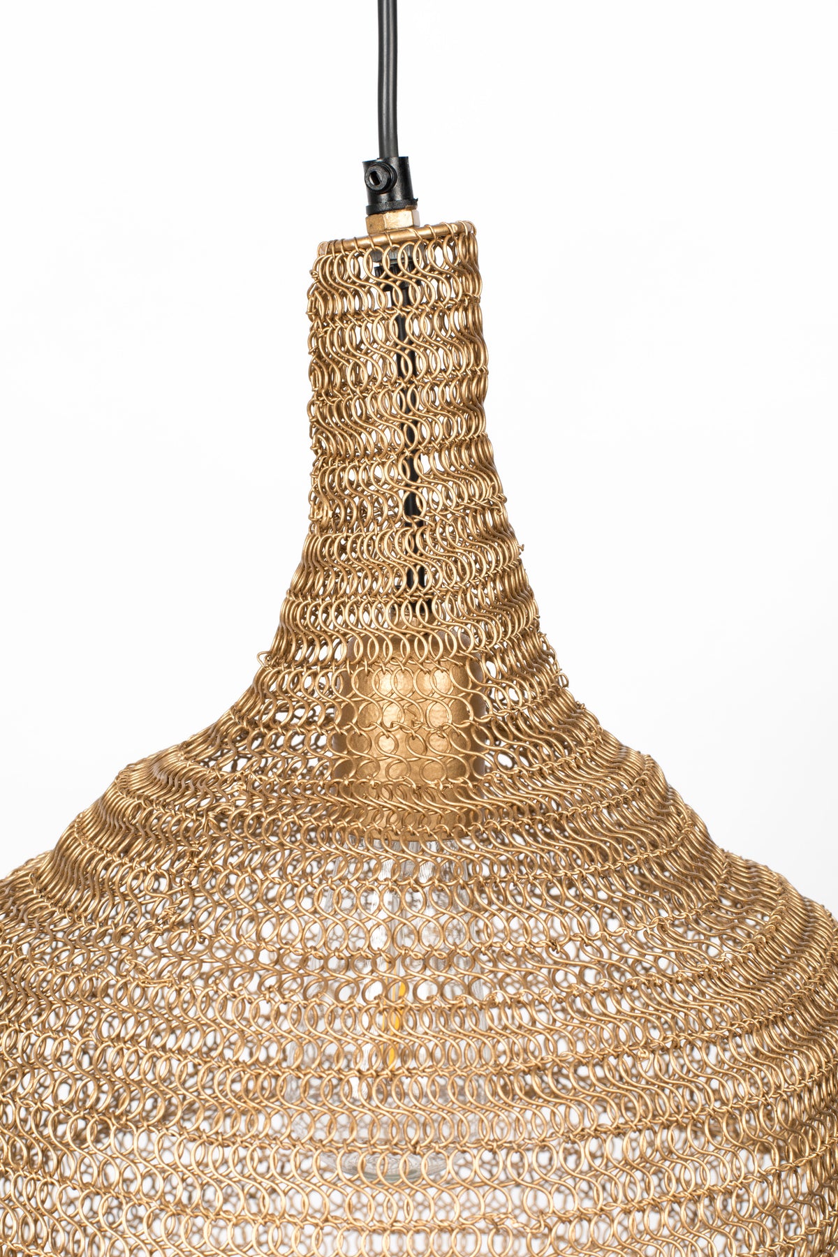 Hanglamp Lena M  Messing