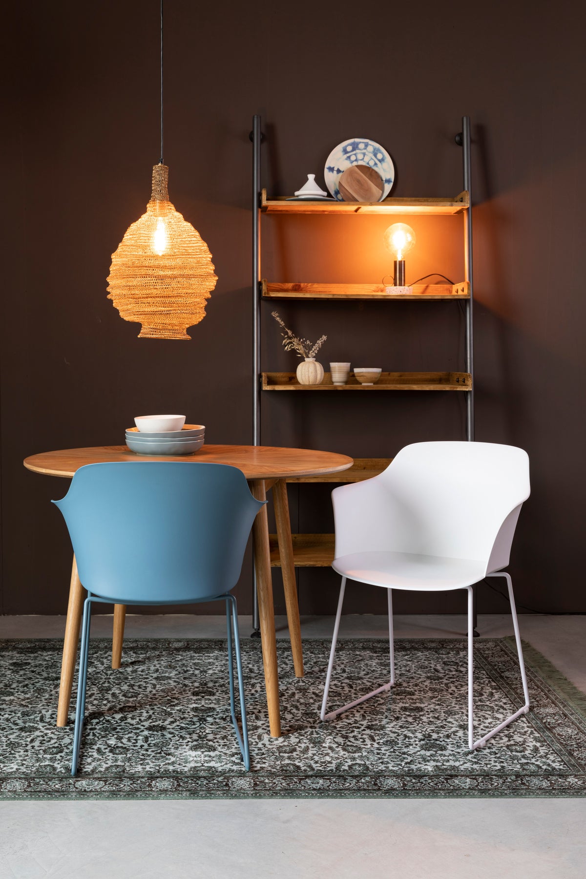 Hanglamp Lena M  Messing