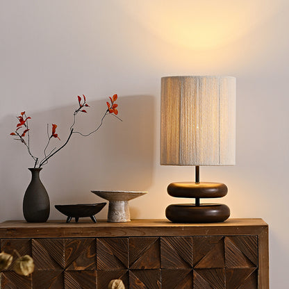 Claroo™ Hikari Walnoot Tafellamp