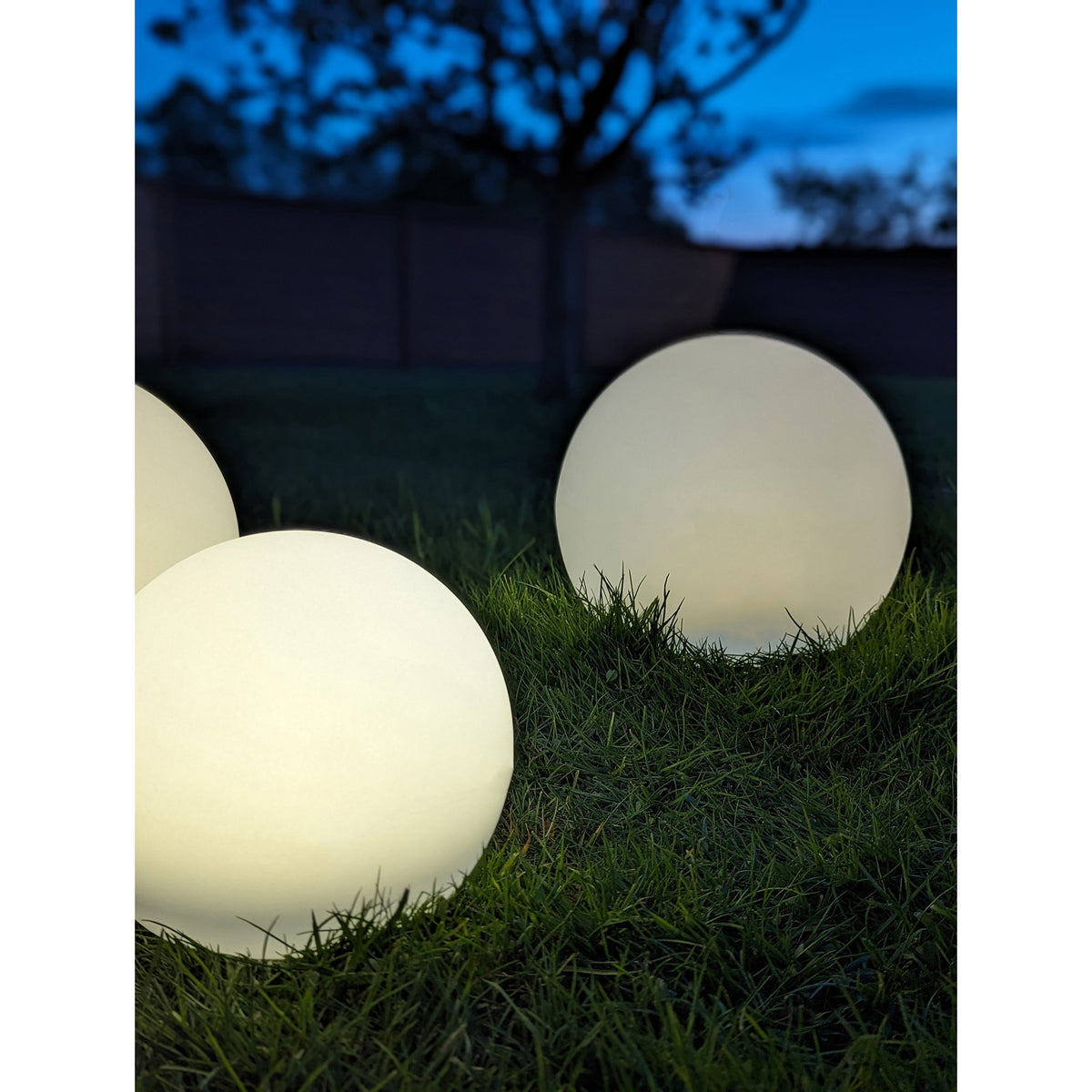 Lifton LED-lamp - oplaadbaar met geïntegreerd zonnepaneel, wit ø25 cm