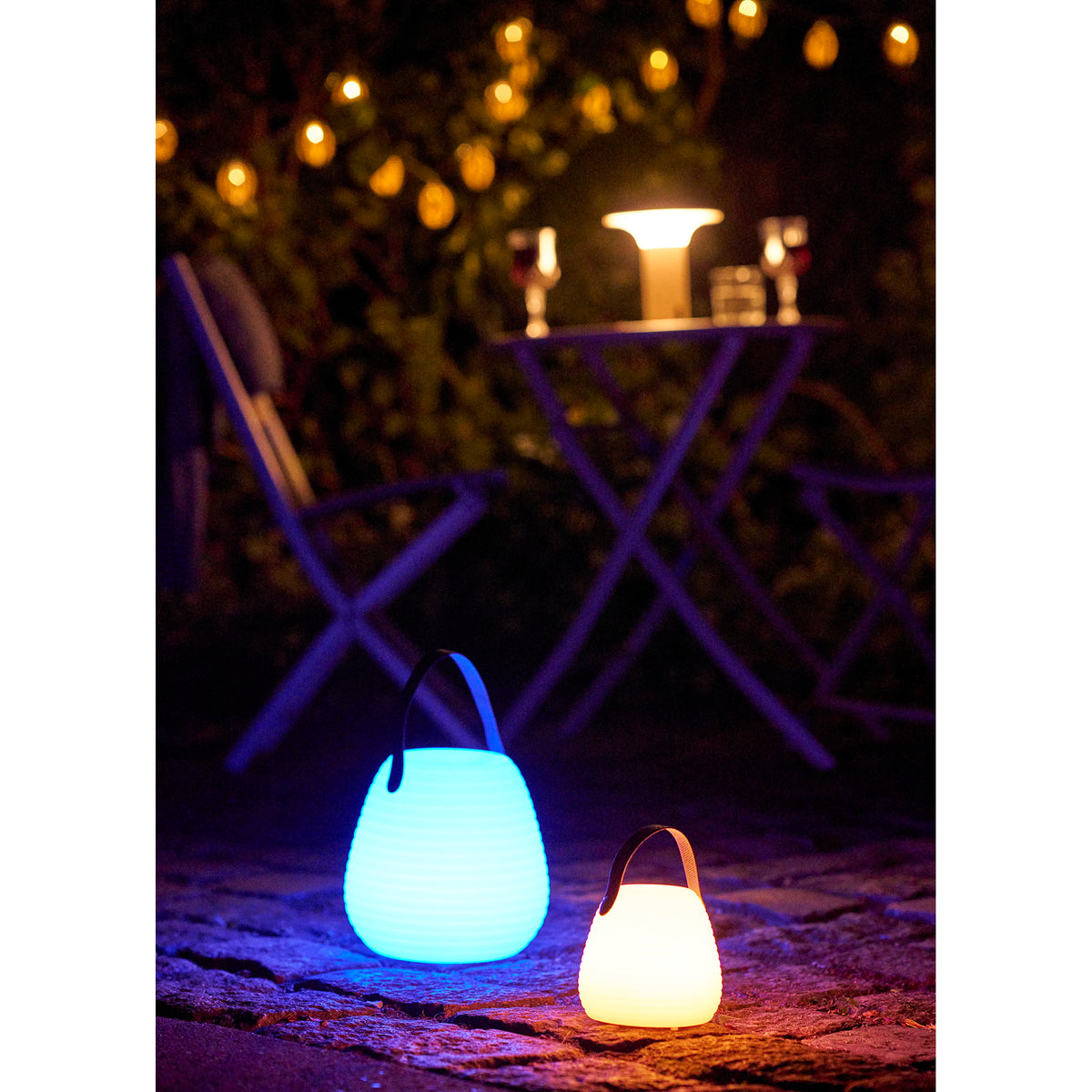 Derry LED-lamp - oplaadbaar, wit