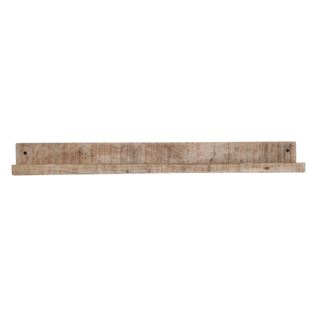 Factory mangohouten wandplank - 75x8x8 cm