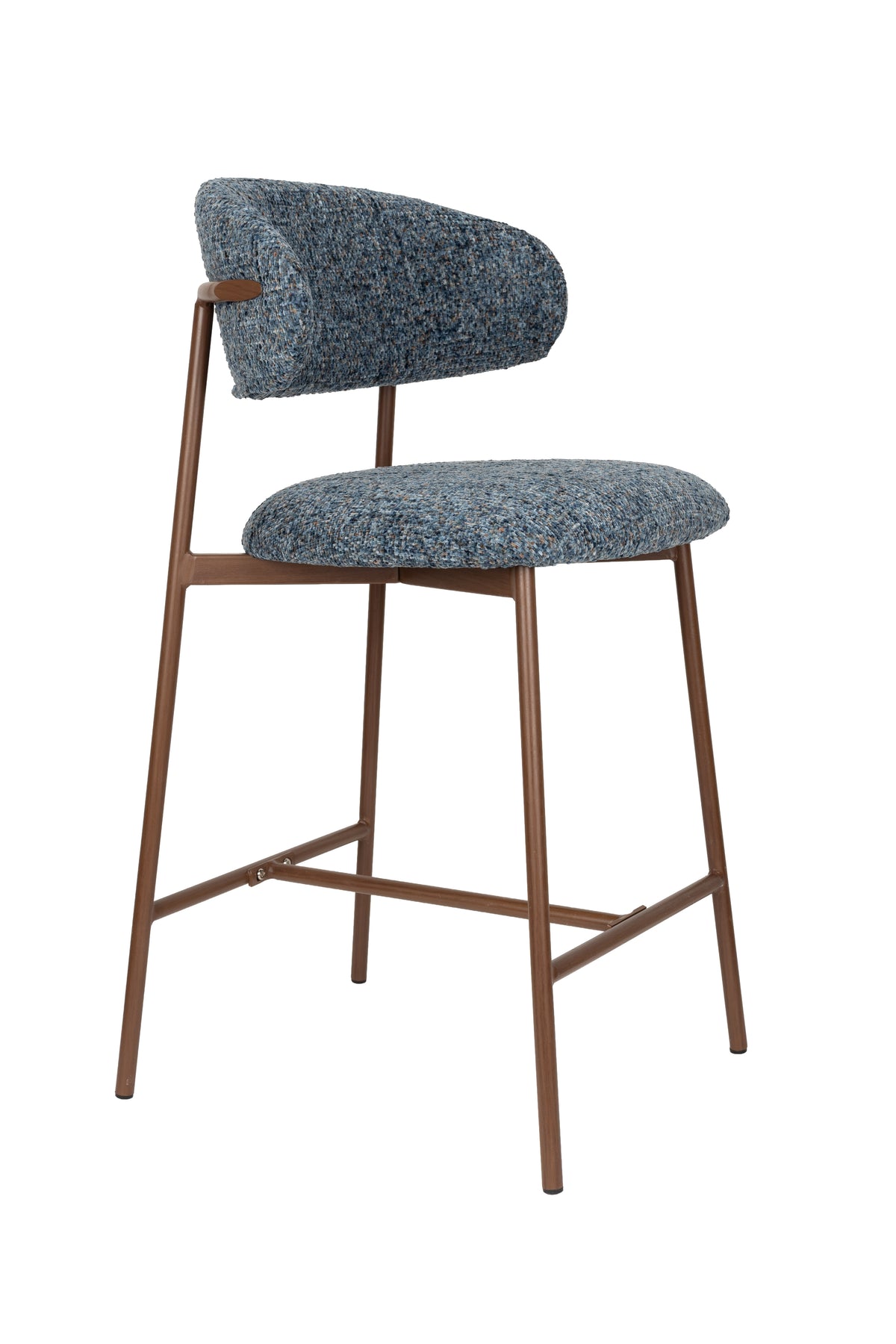 Barstoel Claes  Blauw (Set van 2)